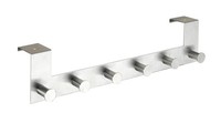 Wenko TüRgarderobe Aus Edelstahl Mit 6 Haken Mod. Celano