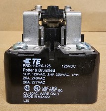 TE/POTTER & BRUMFIELD PRD-11DY0-125 RELAY