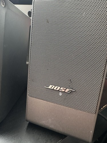 Bose Computer MusicMonitor Speakers Desktop Laptop Metallic Gray Tested Working - 第 2/8 張圖片