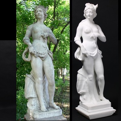European Sybil Sculpture ''20/50cm Big size desk gadget