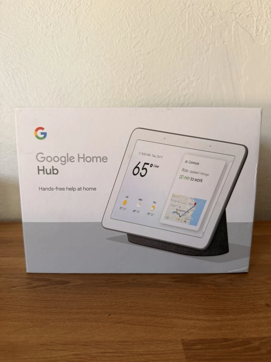 Google Home Hub Wi-Fi Touch Control Blanco/Gris - SOLO PARA REPARACIÓN O REPUESTOS