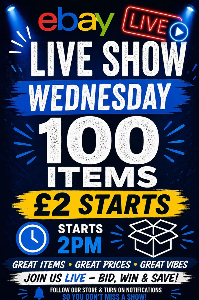 Bold Drops🔥 100 items - £2 Starts - Mens And Womens Fashion 🛍️ XS-3XL