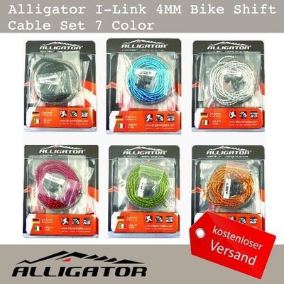 Alligator Mini I-Link 4MM Bike Schaltzüge Set 31 Strand Superior Shine 7 Color