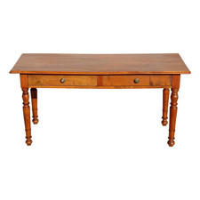 Antique Early 20th Century Solid Wood Writing...