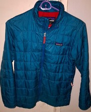 PATAGONIA NANO PUFF Quilt Jacket Kids L 12 USED