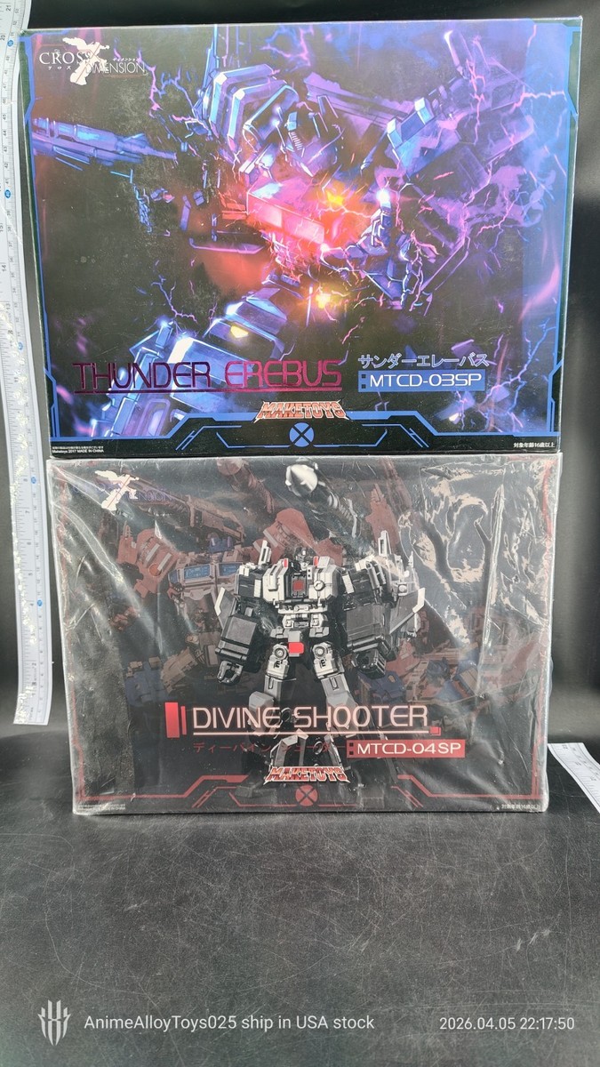 MakeToys MTCD-03SP Thunder Erebus & MTCD-04SP Divine Shooter
