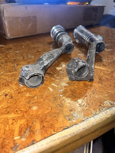 TM1 Harley Sportster Front Foot Pegs Oem XLH XLCH Chopper 1970s Part Left Right - Imagen 5 de 14