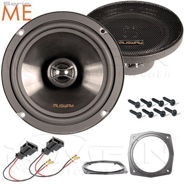 Musway Auto Lautsprecher FüR Audi TT 8J 2006-2014 Heck Hinten 2-Wege 160W #AN9L-image
