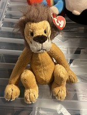 Ty Beanie Retired Kingston lion 1993 Beanie Toy