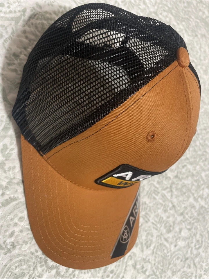 ARIAT男式蓝盾标志棒球帽 — 第 3/4 张图片