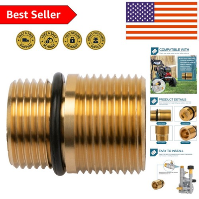 #ad 8mm Hex Anodized Aluminum Hose Connection for Pressure Washer Efficiency $16.99