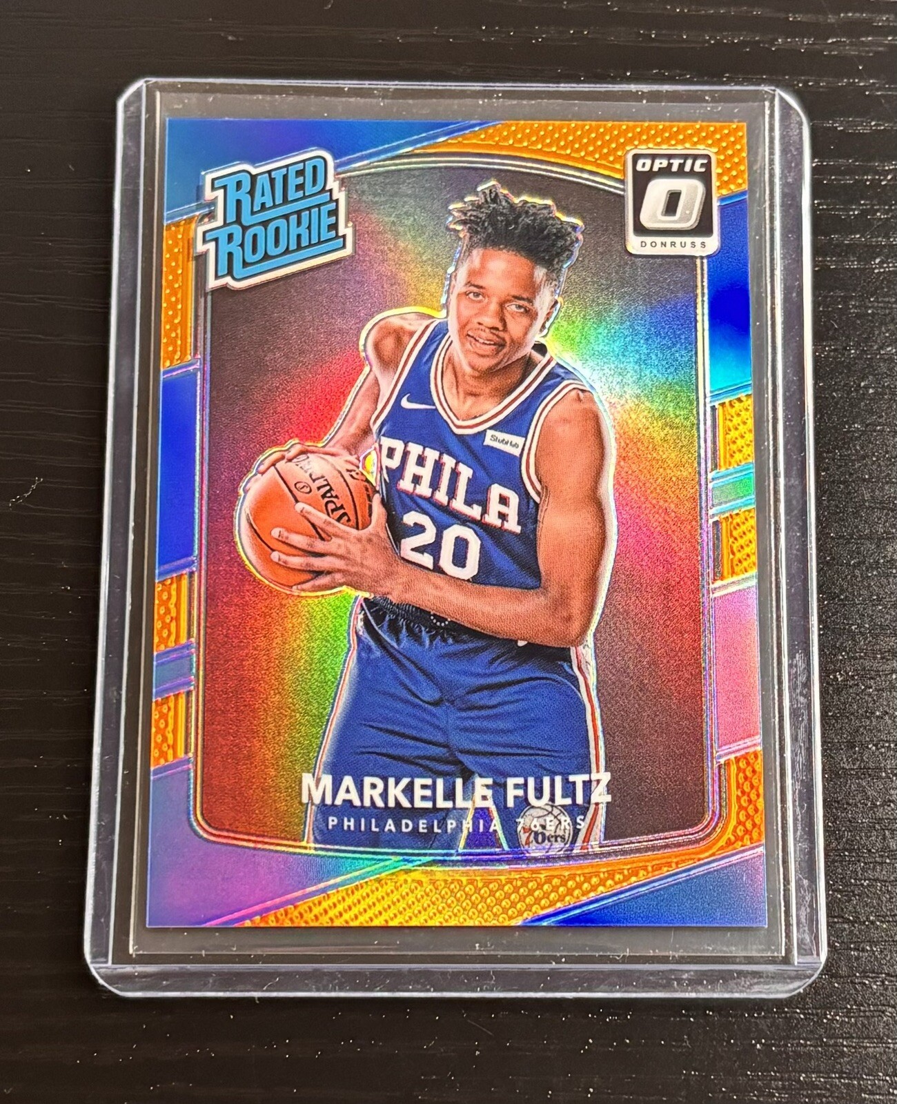 2017-18 Panini Donruss Optic Markelle Fultz Orange Prizm /199 Rookie #200 Magic