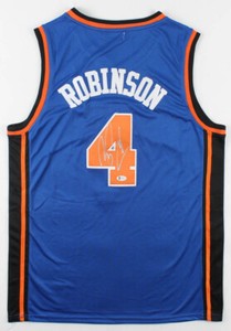 Nate Robinson Signed New York Knicks Custom Style Jersey (Beckett COA)