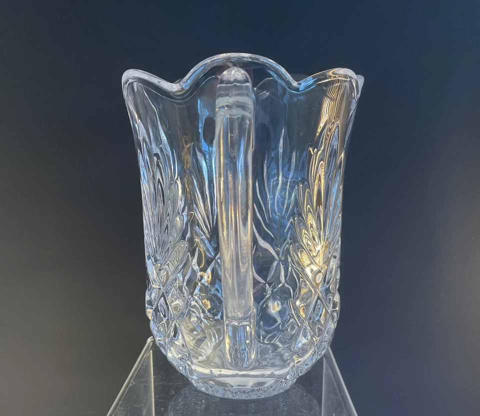 Jarra de cristal Dublin by Godinger Highball corte piña elegancia diaria usada en excelente estado Foto 4 de 4