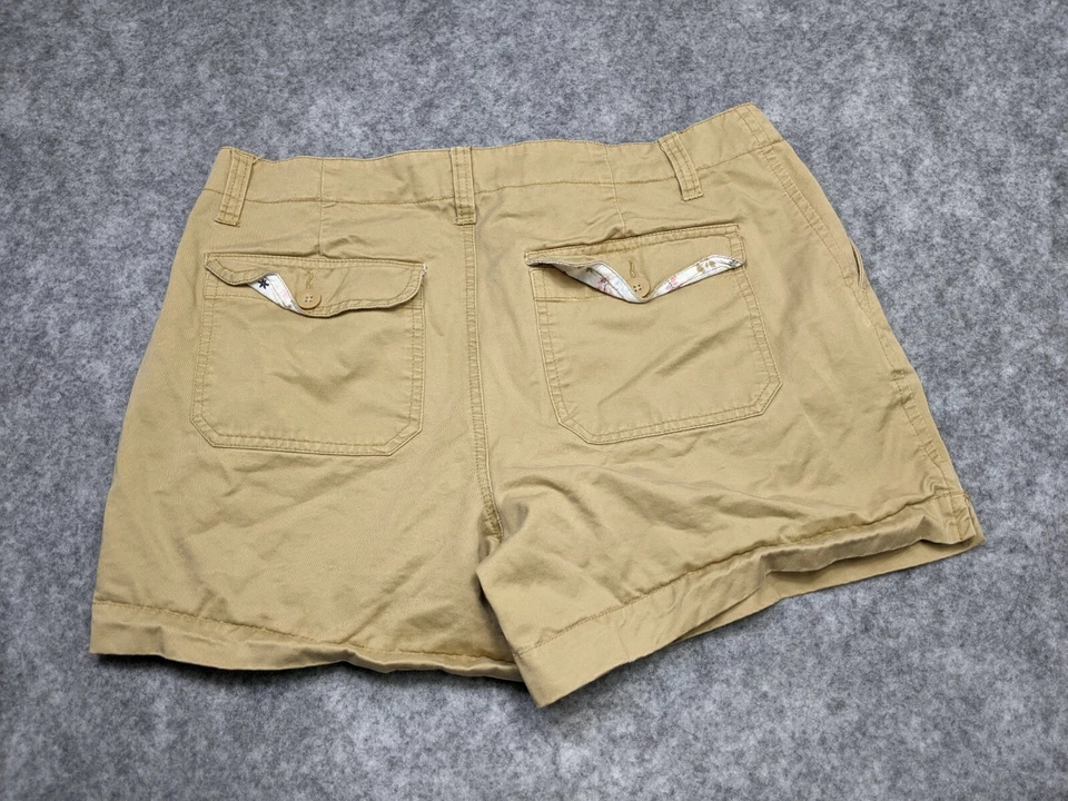 Pantalones cortos para mujer Steve & Barry's talla 10 chinos tostados Foto 4 de 4