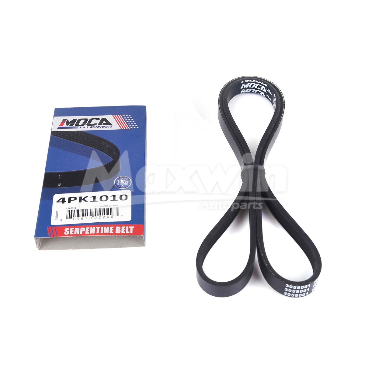 EPDM 2 Drive Belt Set Fit 2001-2005 Honda Civic Acura Alt-AC-Pwr - View #4