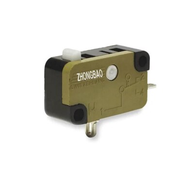 Microswitch Plunger – XGG3-88-Z1, SPDT, 16A, 250V, Solder Terminals (Pack Of 10)