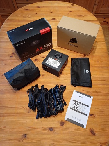 PC Netzteil ATX Power Supply CORSAIR AX760 760W 80+PLATINUM