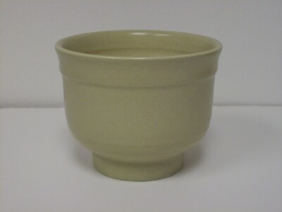 Pfaltzgraff Vintage FTDA 4 1/2'' Flower Pot - 1982, Greenish Tan