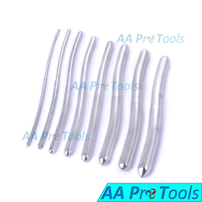 Surgical Sounds Hegar Uterine Dilator Set - 8 Piece For OB/GYN ...