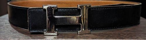 HERMES バングル 黒 Hロゴデザイン HERMES エルメス バングル ブレスレット Hロゴ/アルミニウム