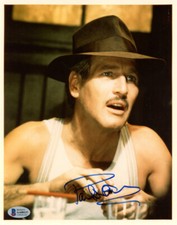 PAUL NEWMAN SIGNED AUTOGRAPHED 8x10 PHOTO ICONIC ROLE THE STING RARE BECKETT BAS
