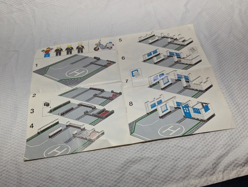 Legoland 6384 Police Station vintage 1984 Manual Only (Bo) - Picture 5 of 7