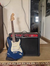 Squire Stratocaster Affinity Series And Crate Fxt120 Amp Combo