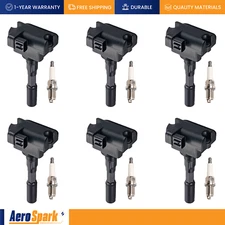 Ignition Coil & Spark Plug for Acura Legend 3.2L V6 Acura NSX 3.0L V6 UF90