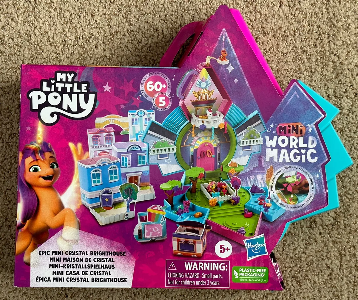 Playset com Acessórios - My Little Pony - Mini World Magic - Épica Mini  Crystal Brighthouse - Hasbro