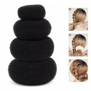 1pcs Hair Styling Donut Bun Maker Ring Style Bun Scrunchy Sock