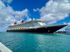 Disney Dream Cruis Ship (Clouds) POSTER 24 X 36 Inches Looks beautiful