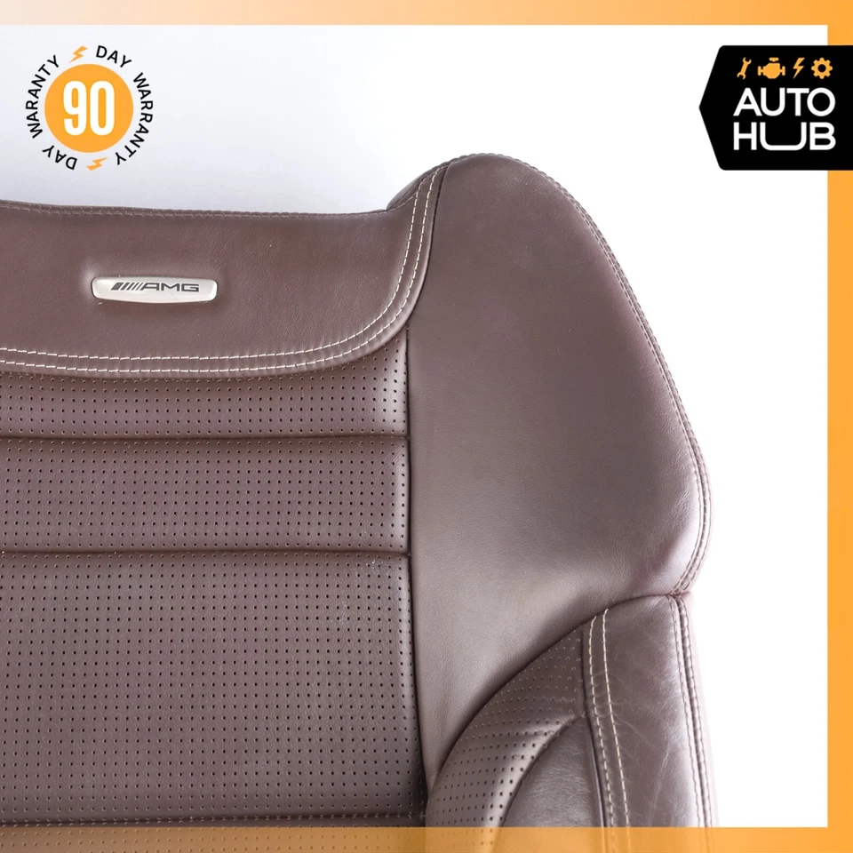 Cojín de asiento superior delantero izquierdo Designo OEM 12-16 MERCEDES W166 ML63 AMG Foto 3 de 4