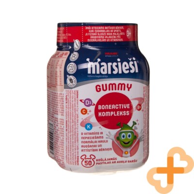Walmark Marsiečiai Boneactiv Komplex 50 Gummies für Kinder Knochen Gesundheit