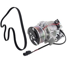 AC Compressor w/Clutch Compatible with for 2006-2011 Honda Civic 1.8L with Be...