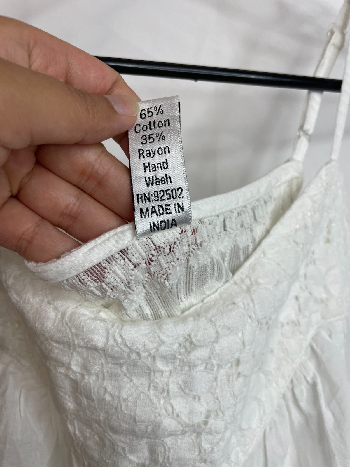 Sacred Thread Lightweight Patchwork Lace Boho Coa… - image 9