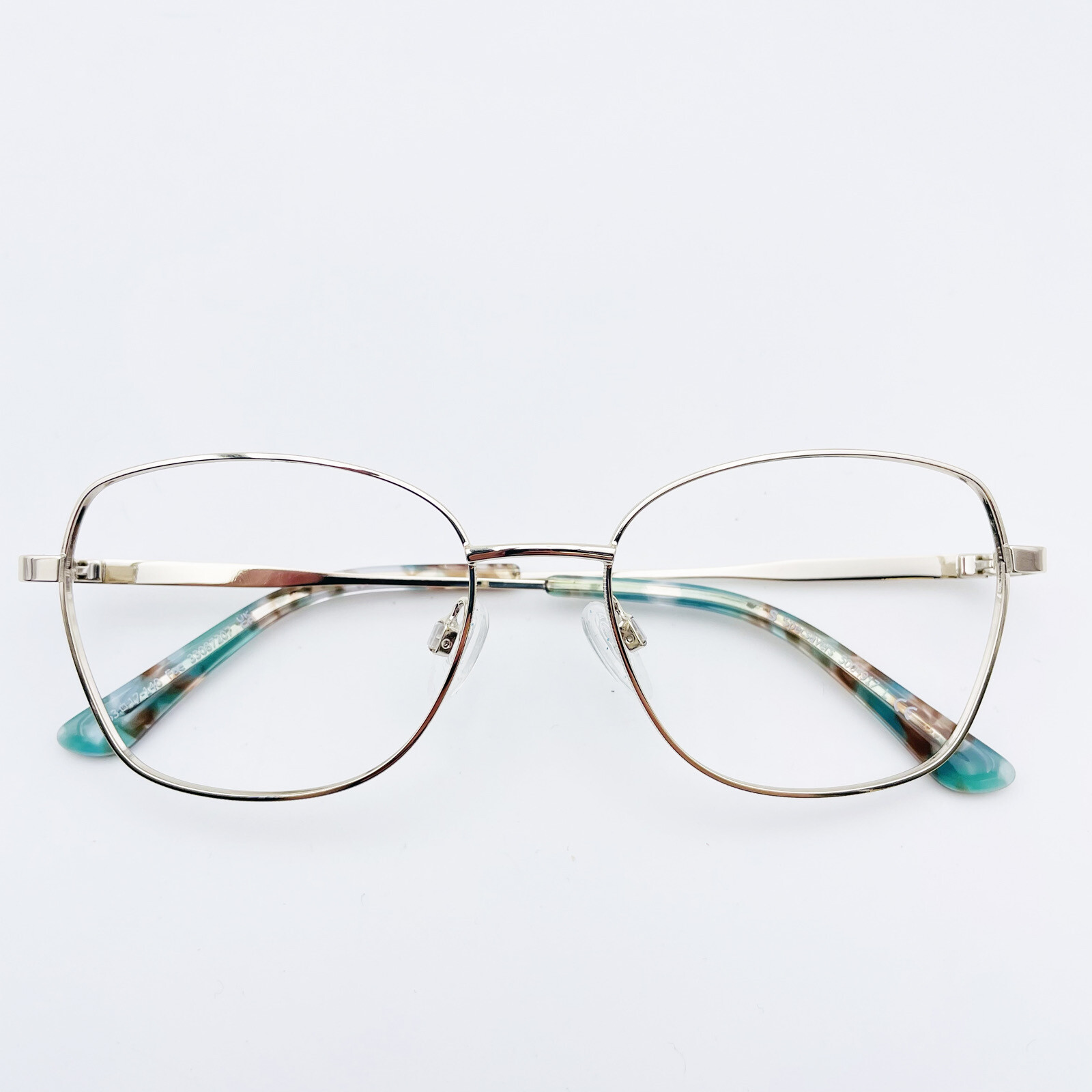 SPECSAVERS eyeglasses SILVER SQUARE glasses frame MOD: FAE 33087207 ...