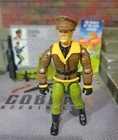 GI JOE ~ 1992 GENERAL FLAGG ~ HIGH GRADE & UNCRACKED ELBOWS  ~ 100% COMP & CARD