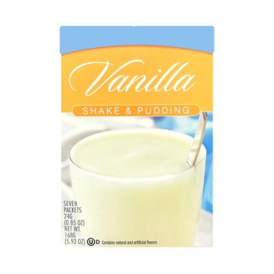 Healthywise Vanilla Pudding and Shake - 15 G Protein - IP Compatible