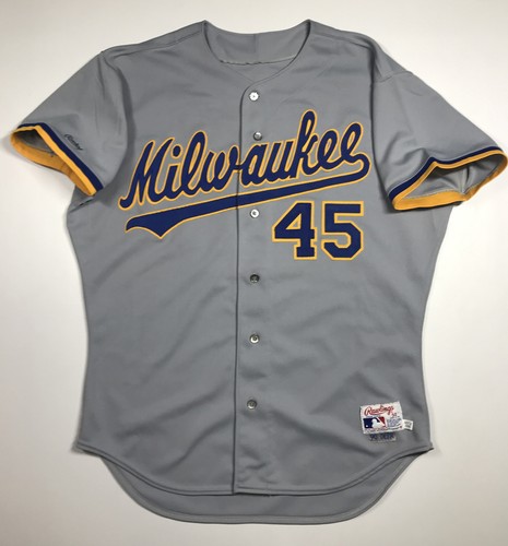 1990 Rob Deer Milwaukee Brewers Game Issued Jersey - Picture 4 of 6