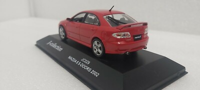Mazda 6 5 Doors 2002 Metallic Red 1:43 J-Collection JC029