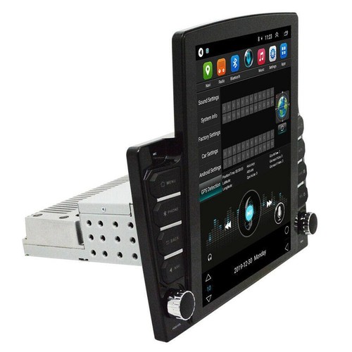 1DIN Radio 10.1 Inch Multimedia Android 8.1 GPS Quad Core Car Stereo MP5 Player - Picture 3 of 12
