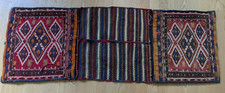 Antique Middle Eastern Camel Saddle Bag Hand-...