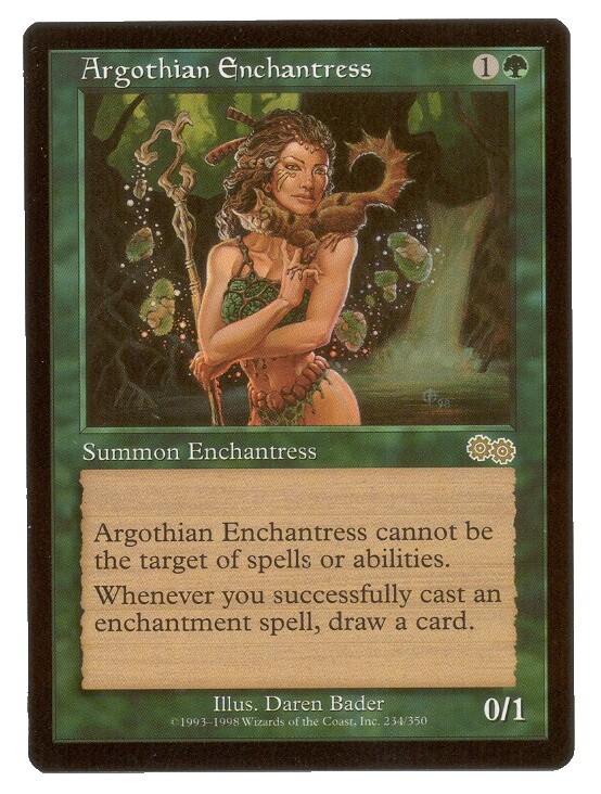 Argothian Enchantress MTG 英語版 Amazon.com: Magic The Gathering - Argothian Enchantress