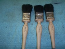 PAINT BRUSHES,QUALITY STANLEY 1.1/2"  PURE BRISTLES THICK FILLING  3 PIECES