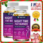 Night Time Fat Burner for Weight Loss,Detox,Appetite Suppressant 120 Capsules