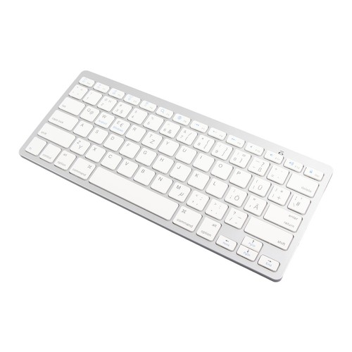 Wireless Keyboard Mini 78 Keys Thin White Computer Keyboards For Andr BST - Picture 12 of 46