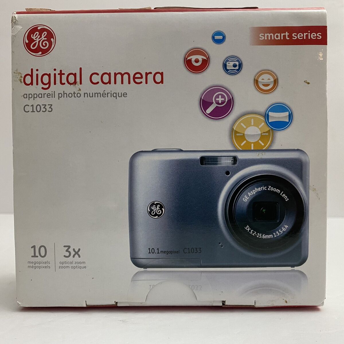 GE C1033 10.1MP Digital Camera - Black for sale online | eBay GE C1033 10.1MP Digital Camera - Black for sale online | eBay
