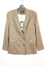 Rails Jac Women's Camel Houndstooth Blazer #xs $328