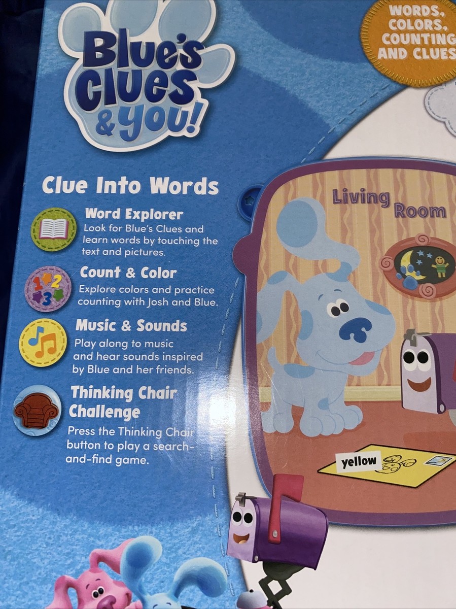 LeapFrog Blues Clues and You! Clue Into Words Book for